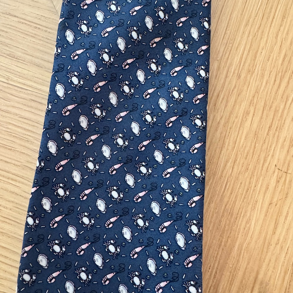 NOLA COUTURE Navy Blue Crawfish Boy’s Tie